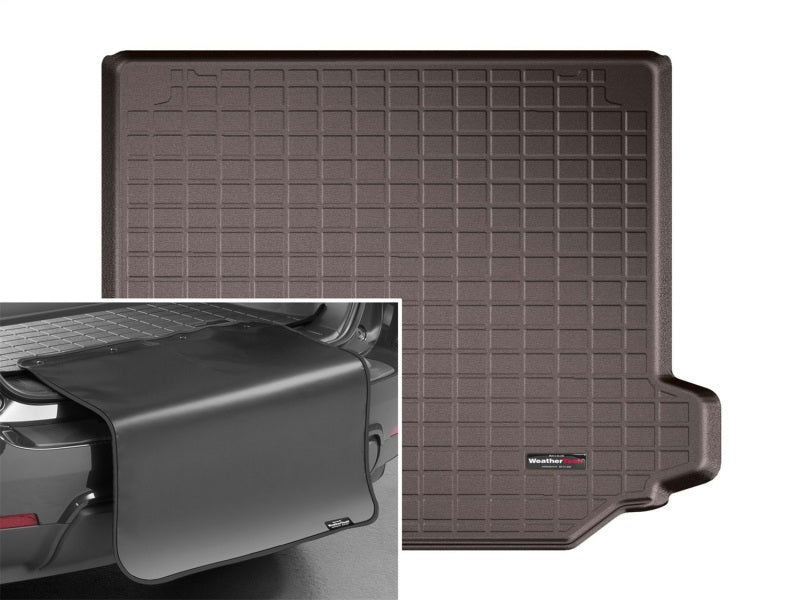 WeatherTech 2019 + BMW X5 Cargo With Bumper Protector - Cocoa