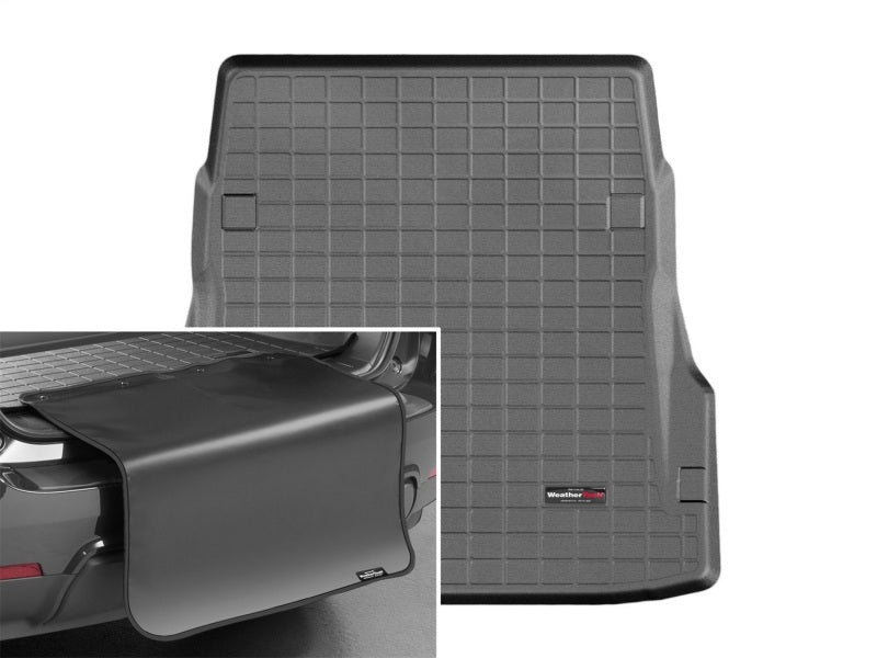 WeatherTech 14-16 Mercedes-Benz S-Class Cargo Liner w/ Bumper Protector - Black