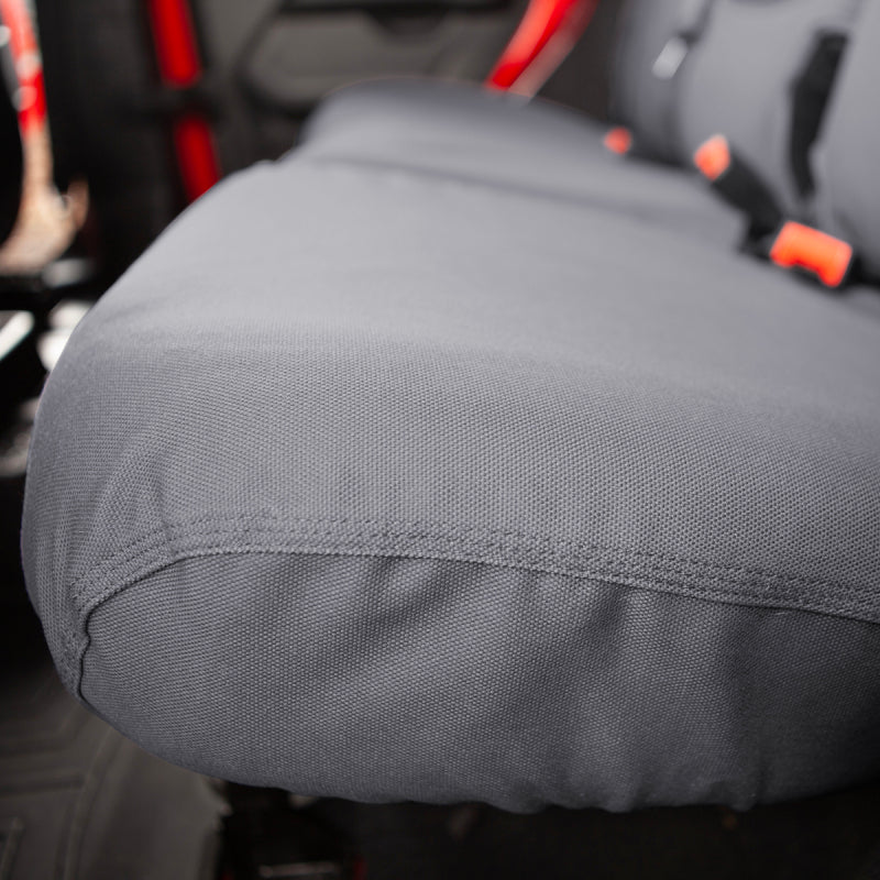 Covercraft 17-18 Dodge RAM P/U Carhartt SeatSaver Custom Front Row Seat Covers - Gravel