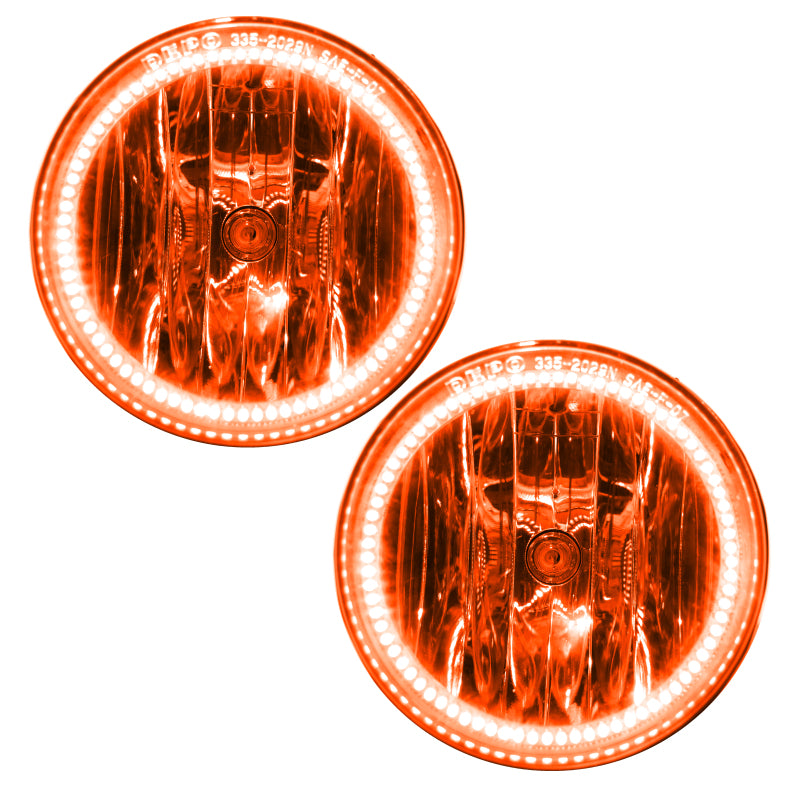 Oracle 06-10 Dodge Caliber LED Fog Light Halo Kit - Amber