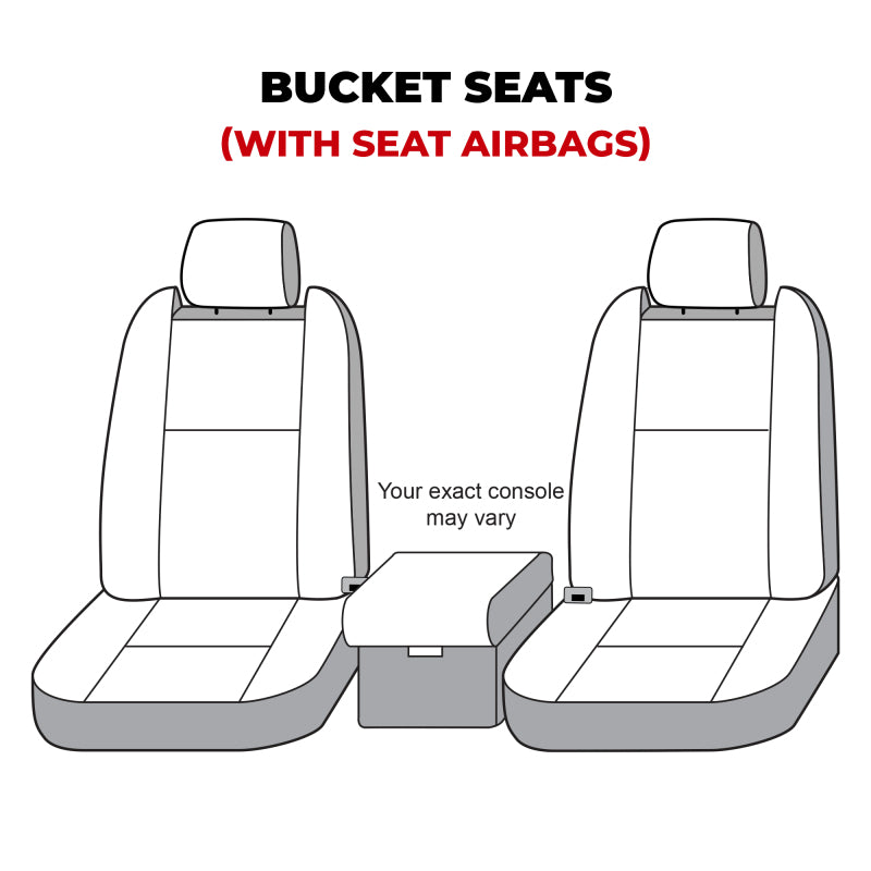 Covercraft 22-24 Dodge Ram 2500 Carhartt SeatSaver Custom Front Row Seat Covers - Gravel
