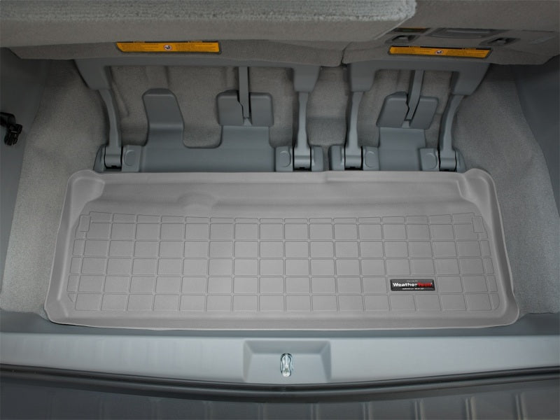 WeatherTech 11+ Toyota Sienna Cargo Liners - Grey