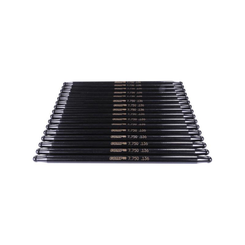 COMP Cams Xtreme Race G2 Pushrod 7.750in Length 3/8in DIA .137in Wall 210 Radius - Set of 16