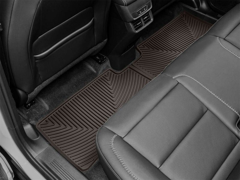 WeatherTech 2018+ Chevrolet Equinox Rear Rubber Mats - Cocoa