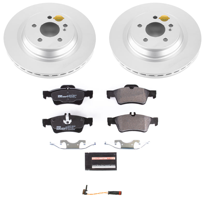 Power Stop 09-14 Mercedes-Benz CL550 Rear Euro-Stop Brake Kit