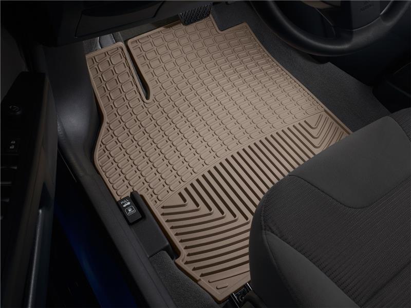 WeatherTech 14+ Toyota Corolla Front Rubber Mats - Tan