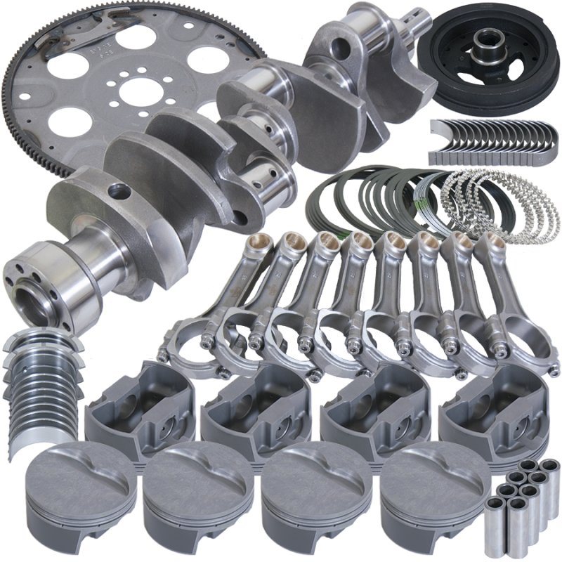 Eagle Chevy 350 3.750in Crank 6.000in I-Beam Rods -16cc 4.040in Pistons Balanced Assembly