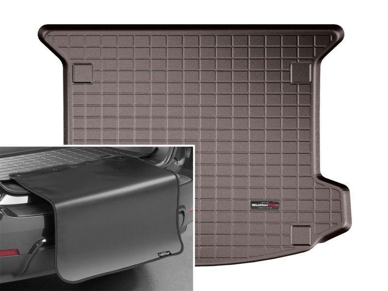 WeatherTech 2017+ Cadillac XT5 Cargo W/ Bumper Protector - Cocoa