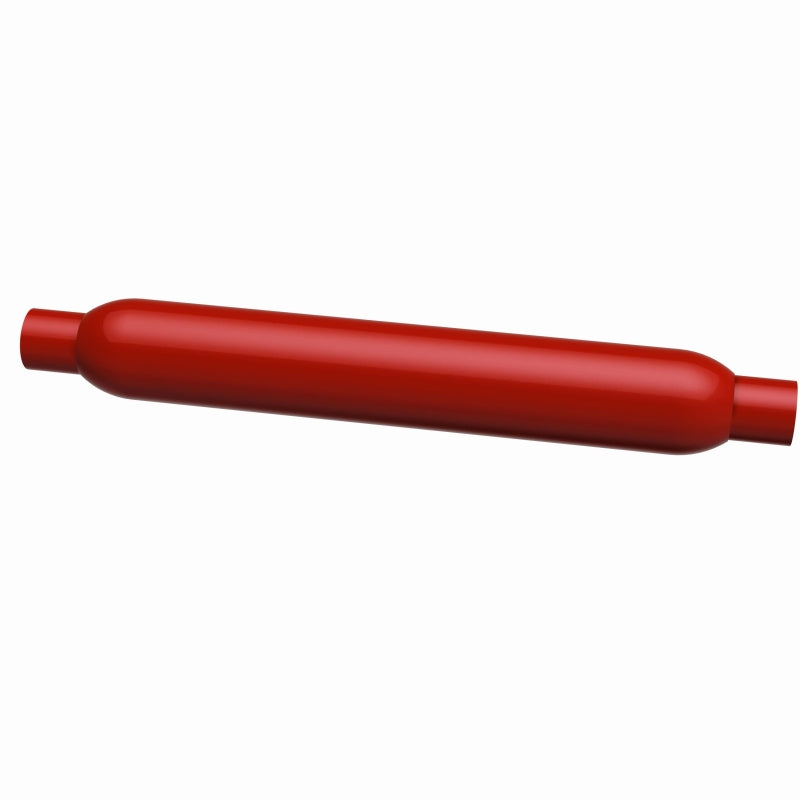MagnaFlow Muffler Red Pack Series Glasspack 3.5 Dia 12 2.25/2.25 RP