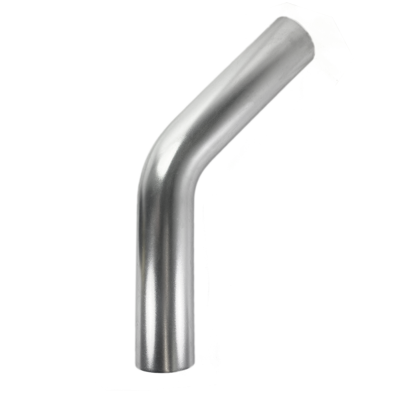 Ticon 4in Aluminum 6061 45 Deg Mandrel Bend - 1.5D Radius