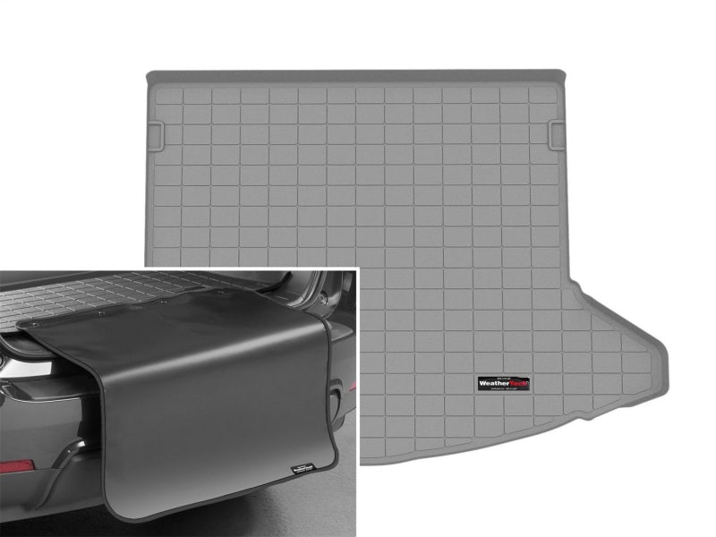 WeatherTech 2022+ Mazda CX-5 Cargo Liner w/Bumper Protector - Grey