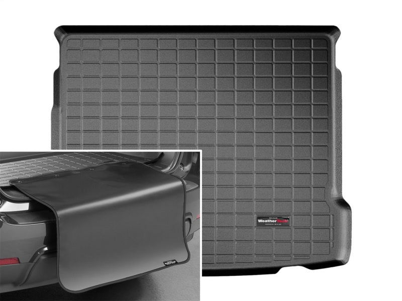 WeatherTech 2015+ Audi Q3 Cargo Liner w/ Bumper Protector - Black