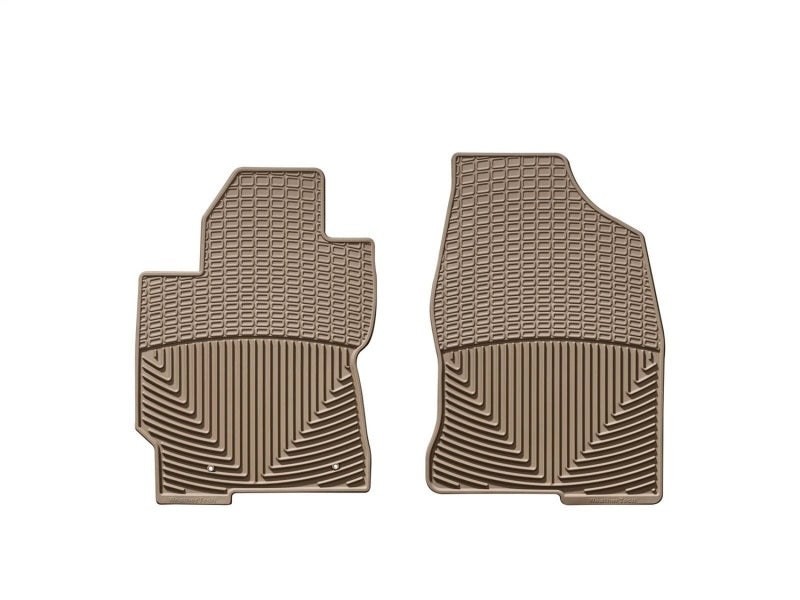 WeatherTech 04-09 Toyota Prius Front Rubber Mats - Tan