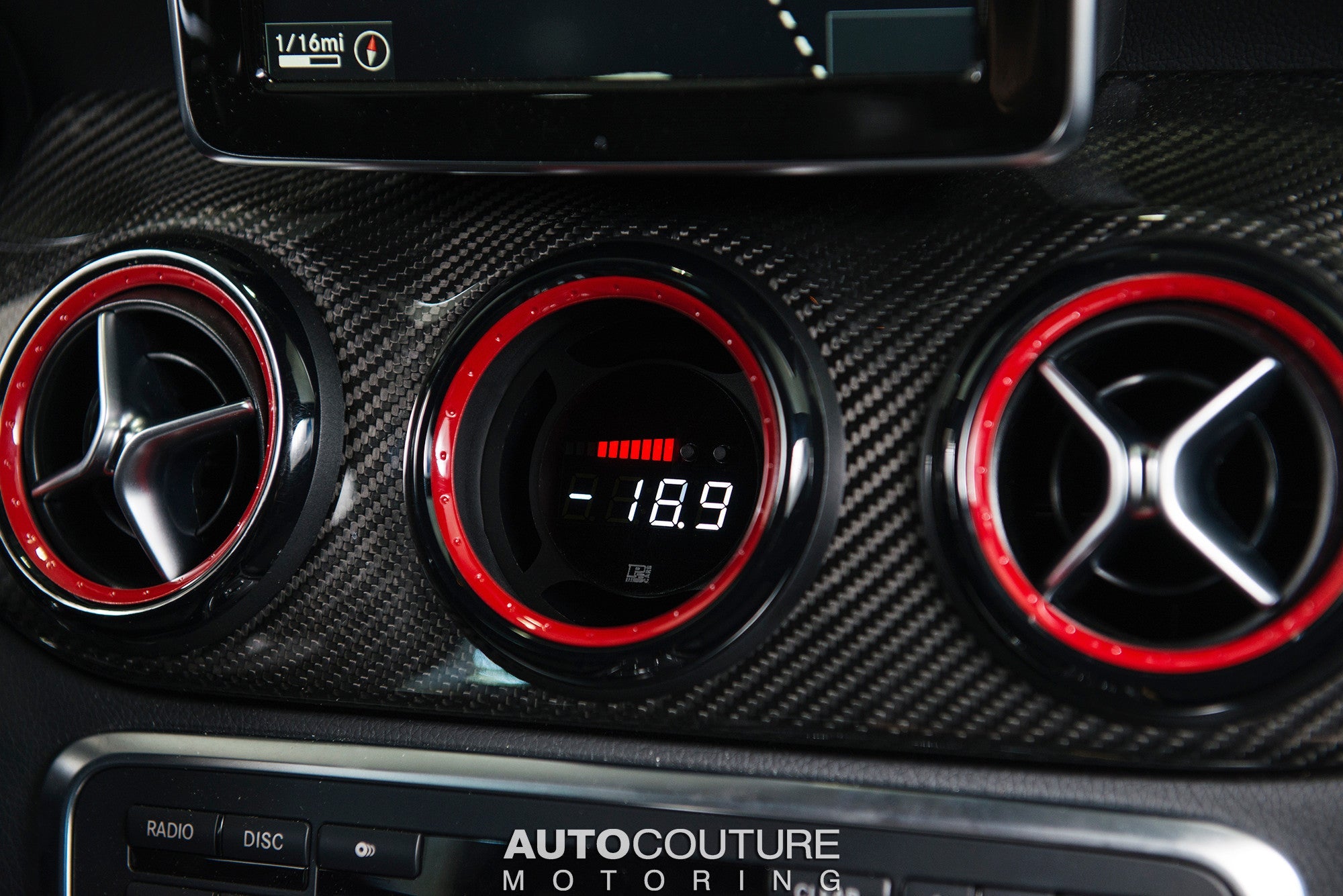 P3 Gauge - Mercedes CLA/GLA/A Class