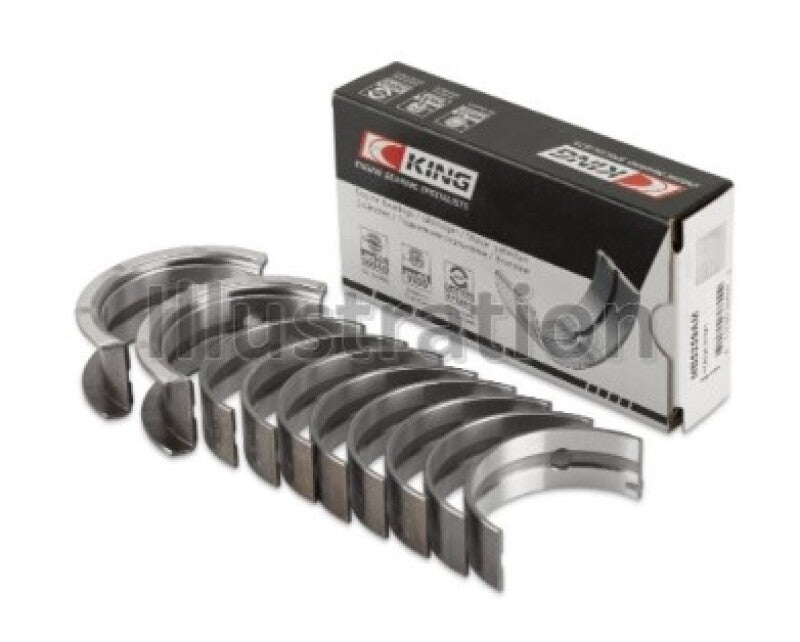 King Engine Bearings Ford 239/256/272/292 (Size .040) Crankshaft Main Bearing Set