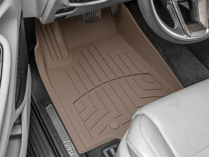 WeatherTech 21-23 Jeep Grand Cherokee L Front FloorLiner HP - Tan