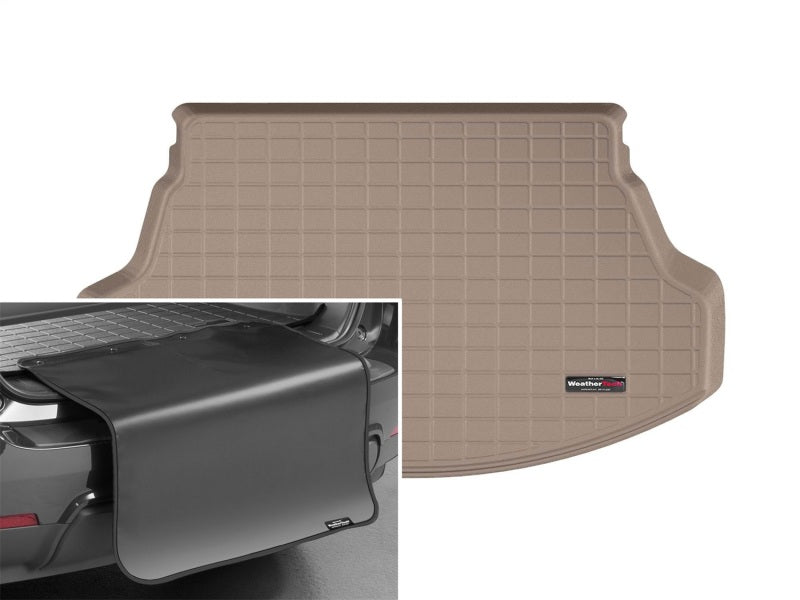 WeatherTech 2019+ Lexus UX (Will Not Fit Optional Trunk Subwoofer) Cargo w/ Bumper Protector - Tan