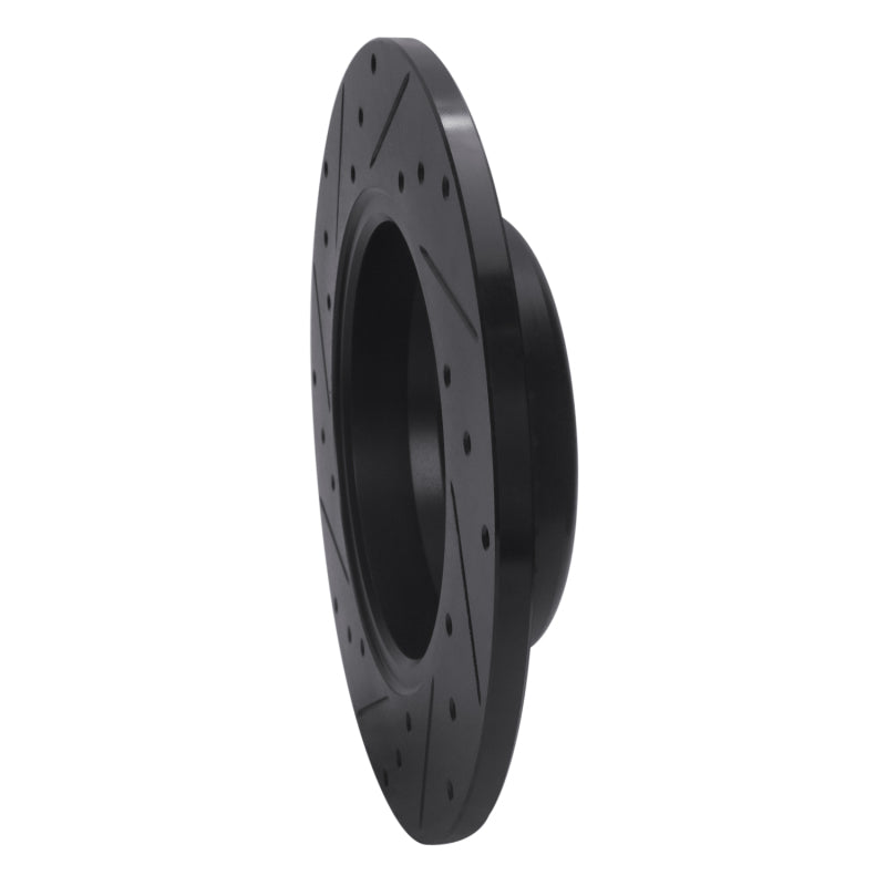 R1 15-21 Mercedes-Benz C180 (Mexico) Rear Right Drilled & Slotted Black Brake Rotor