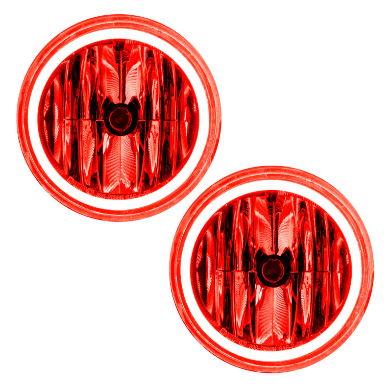 Oracle 06-14 Ford F-150 LED Fog Light Halo Kit - Red