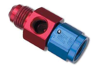 Russell Swivel Coupler 90 Deg -10 An Blk Anodize