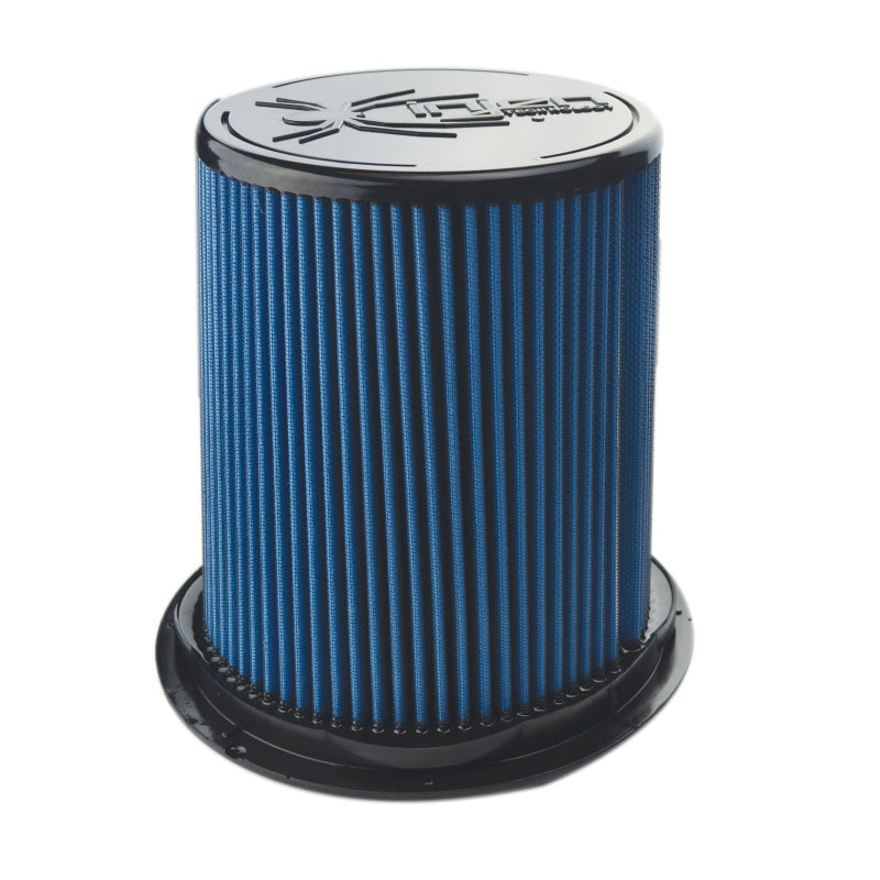 Injen SuperNano Web Dry Air Filter w/ Twist Lock Base- 5in Flange ID / 9.3in Base / 8.5in Height