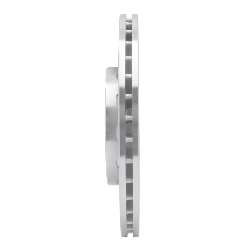 R1 90-93 Volkswagen Passat (USA/Canada) Front Right Drilled & Slotted Silver Brake Rotor