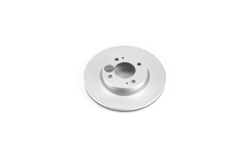 Power Stop 17-18 Mitsubishi Mirage Front Evolution Geomet Coated Rotor