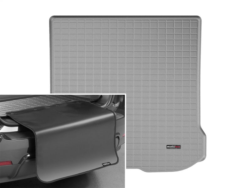 WeatherTech 11-17 Nissan Quest Cargo Liners w/ Bumper Protector - Grey