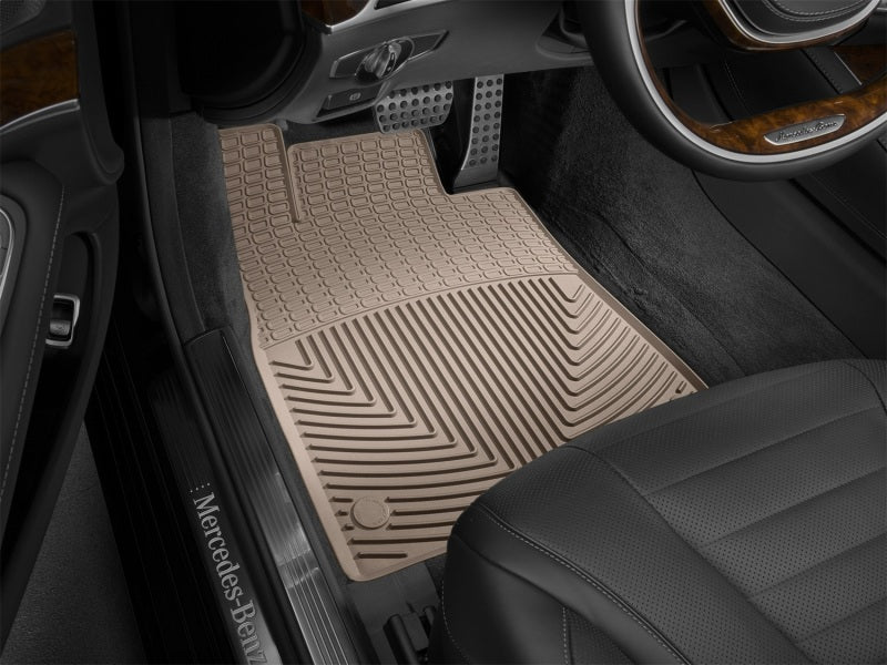 WeatherTech 2014+ Mercedes-Benz S-Class Front Rubber Mats - Tan