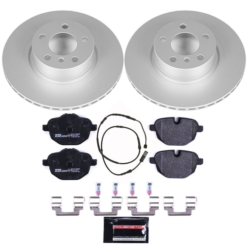 Power Stop 11-17 BMW X3 Rear Euro-Stop Brake Kit