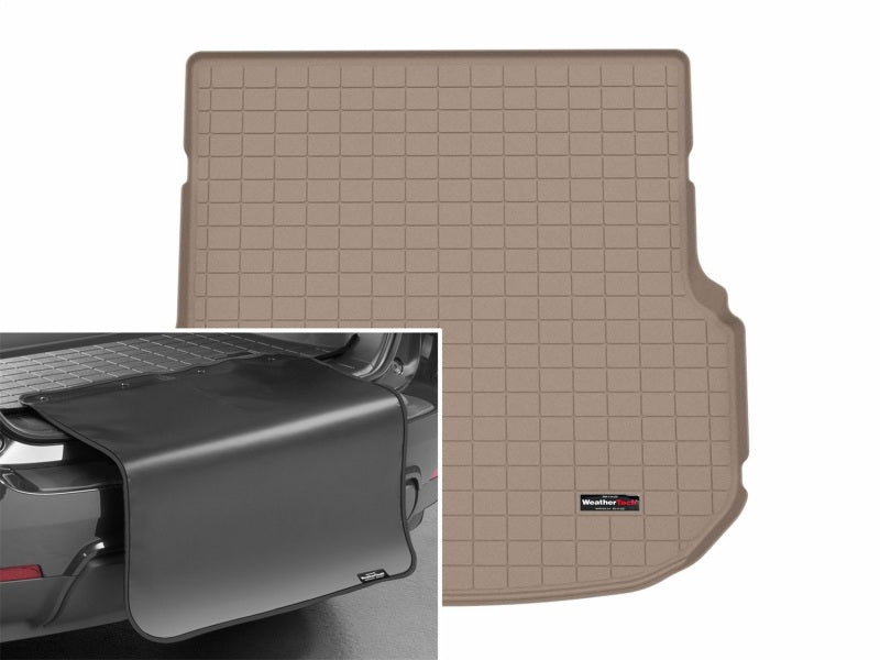 WeatherTech 25-25 Genesis GV80 Coup Trunk Cargo Liner w/Bumper Protector - Tan