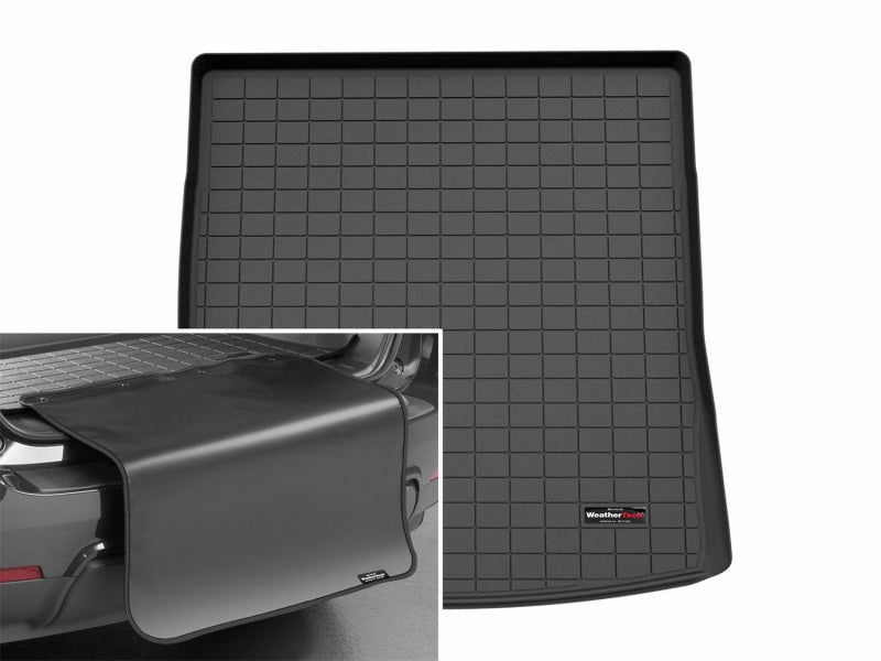 WeatherTech 2026 Cadillac Vistiq Trunk Cargo Liner w/Bumper Protector - Black
