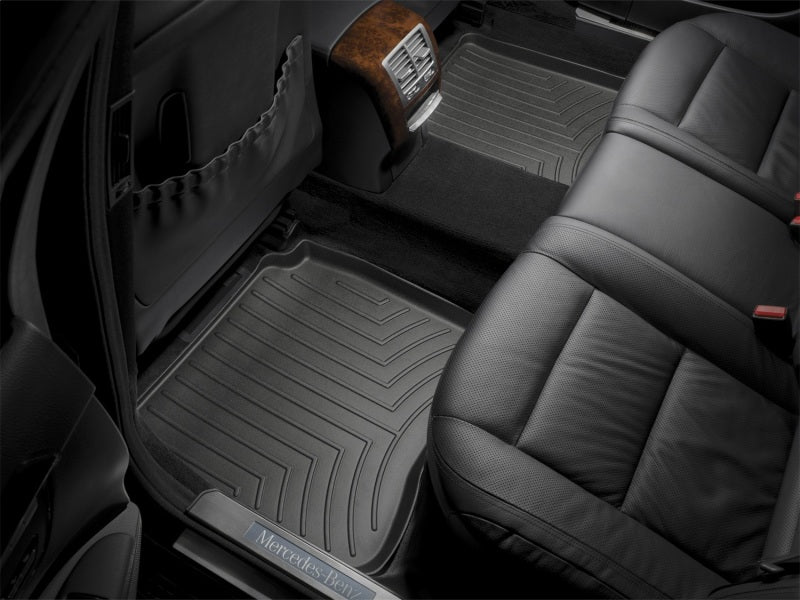 WeatherTech 07-13 Mercedes-Benz S-Class Rear FloorLiner - Black