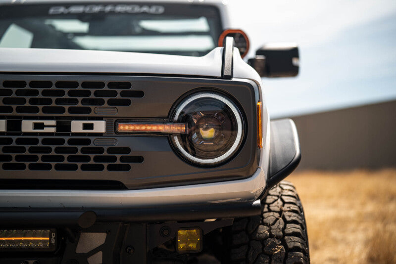 DV8 Offroad 2021-2025 Ford Bronco Black Headlights