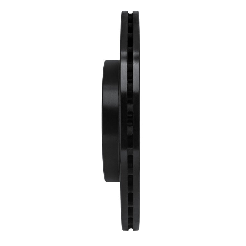 R1 12-19 Mercedes-Benz GLE63 AMG S Rear Drilled & Slotted Black Brake Rotor