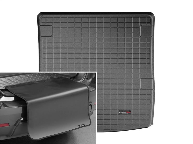 WeatherTech 2017+ GMC Acadia Cargo Liner w/ Bumper Protector - Black (Fits 5 Passengers Models Only)