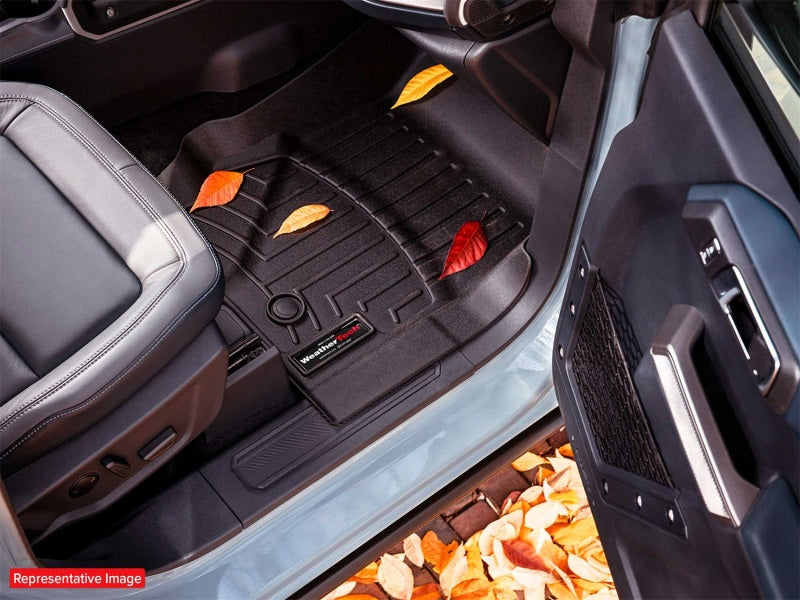WeatherTech 07+ Mazda Mazda2 Front FloorLiner - Black