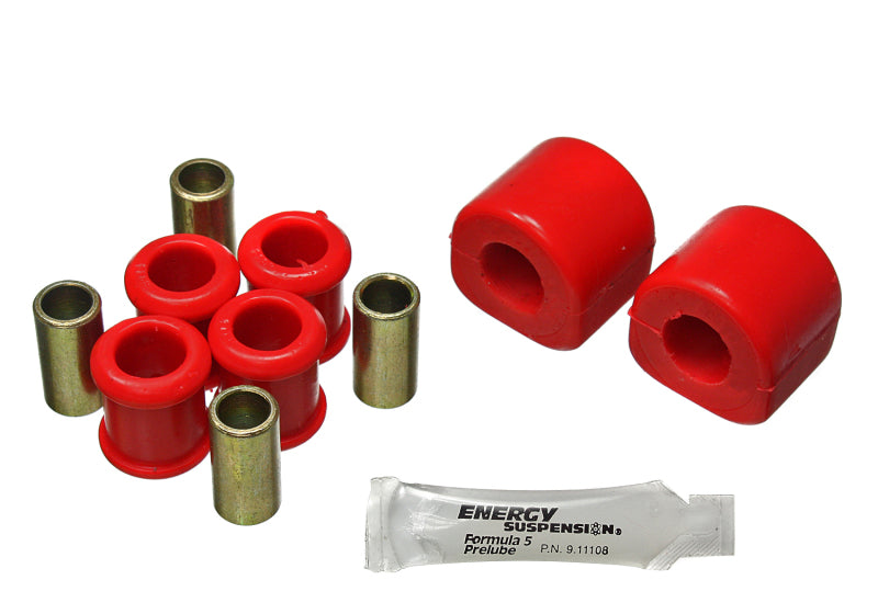 Energy Suspension 08-19 Dodge Challenger 19mm Rear Sway Bar Bushings - Red