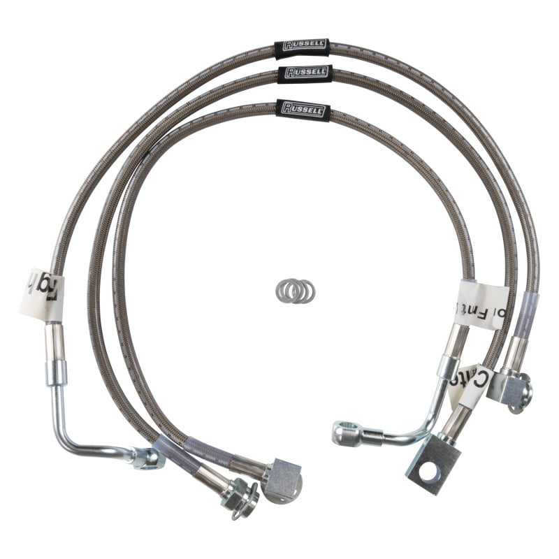 Russell Performance 05-06 Ford F-150 4WD with 6in lift (Built after 11/29/04) Brake Line Kit