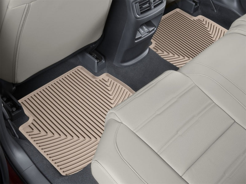 WeatherTech 2017+ Honda CR-V Rear Rubber Mats - Tan