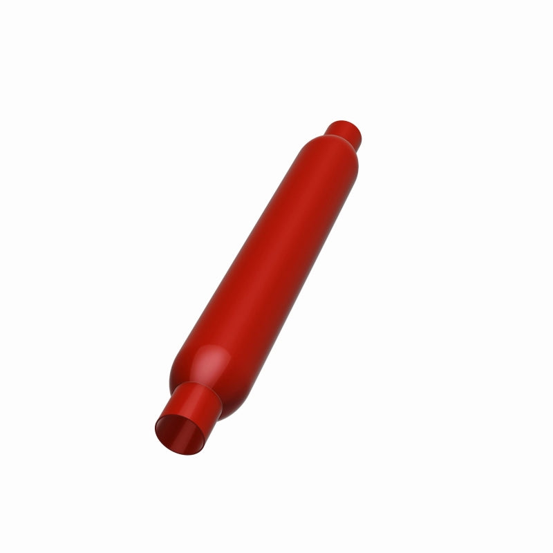 MagnaFlow Muffler Red Pack Series Glasspack 3.5 Dia 12 2.25/2.25 RP