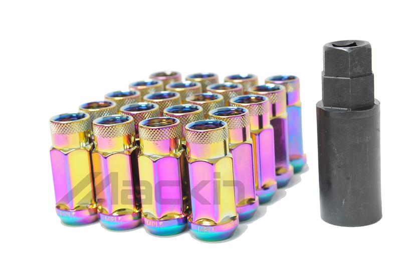 Wheel Mate Monster Lug Nut Caps - Chrome 14x1.50