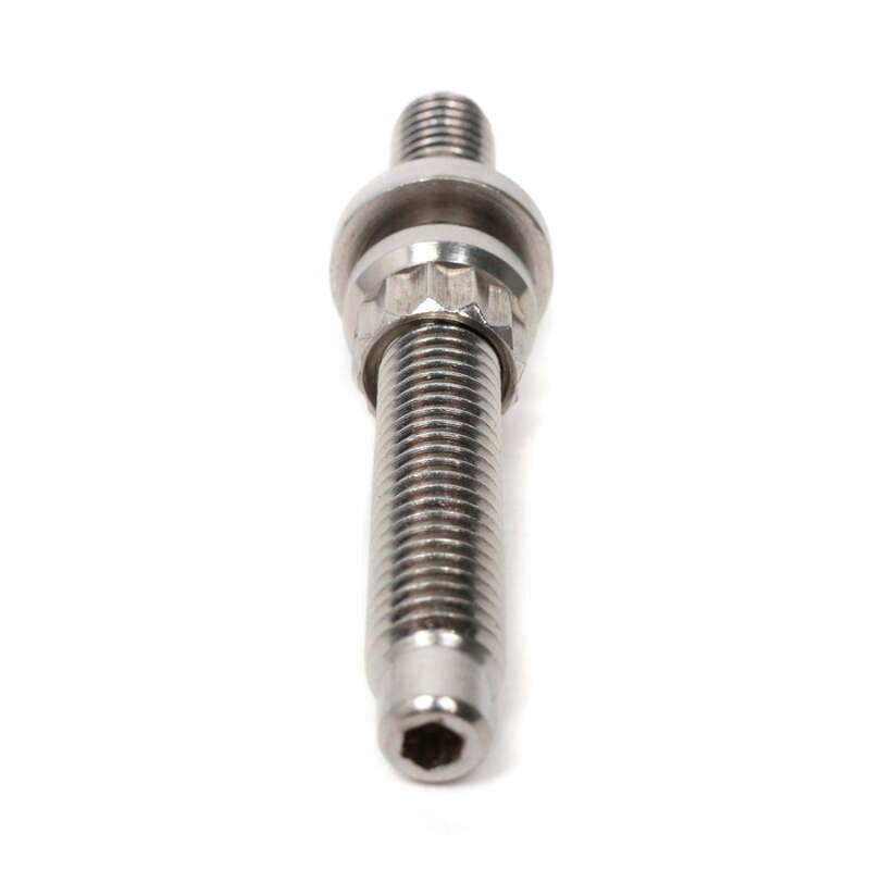 BLOX Racing SUS303 Stainless Steel Manifold Stud Kit M8 x 1.25mm 65mm in Length - 7-piece