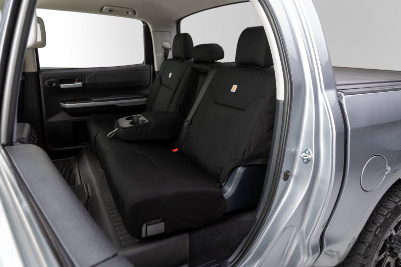 Covercraft 19-24 Chevy Silverado Carhartt Super Dux PrecisionFit Front Row Seat Covers - Blk
