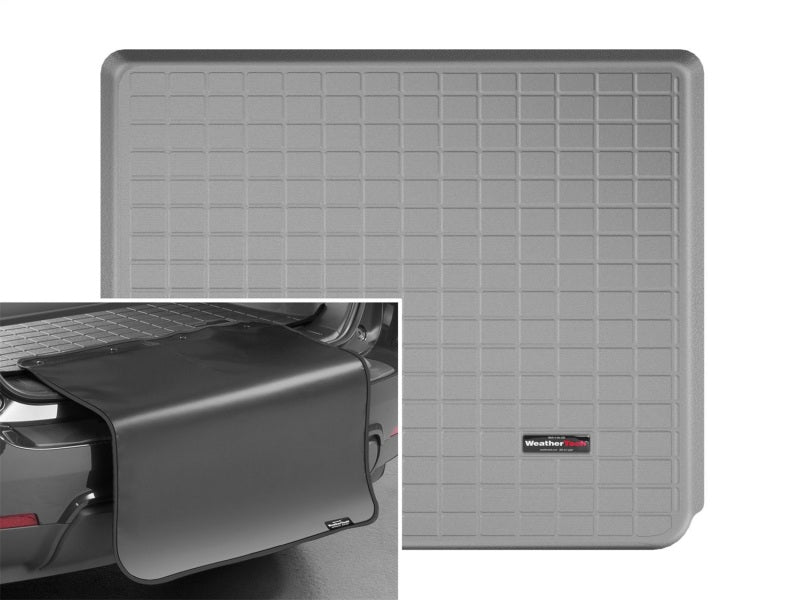 WeatherTech 18-24 Chevrolet Equinox Cargo Liners w/ Bumper Protector - Grey