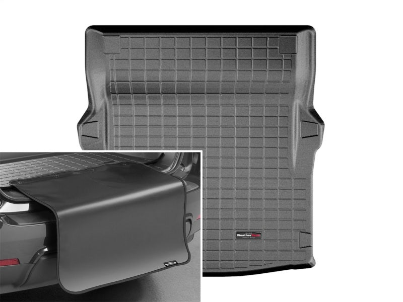 WeatherTech 10-16 Mercedes-Benz CLS-Class Coupe Cargo Liner w/ Bumper Protector - Black