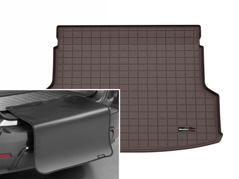 WeatherTech 2025 Subaru Forester w/o Harman Kardon Audio Sys Cargo Liner w/Bumper Protector - Cocoa
