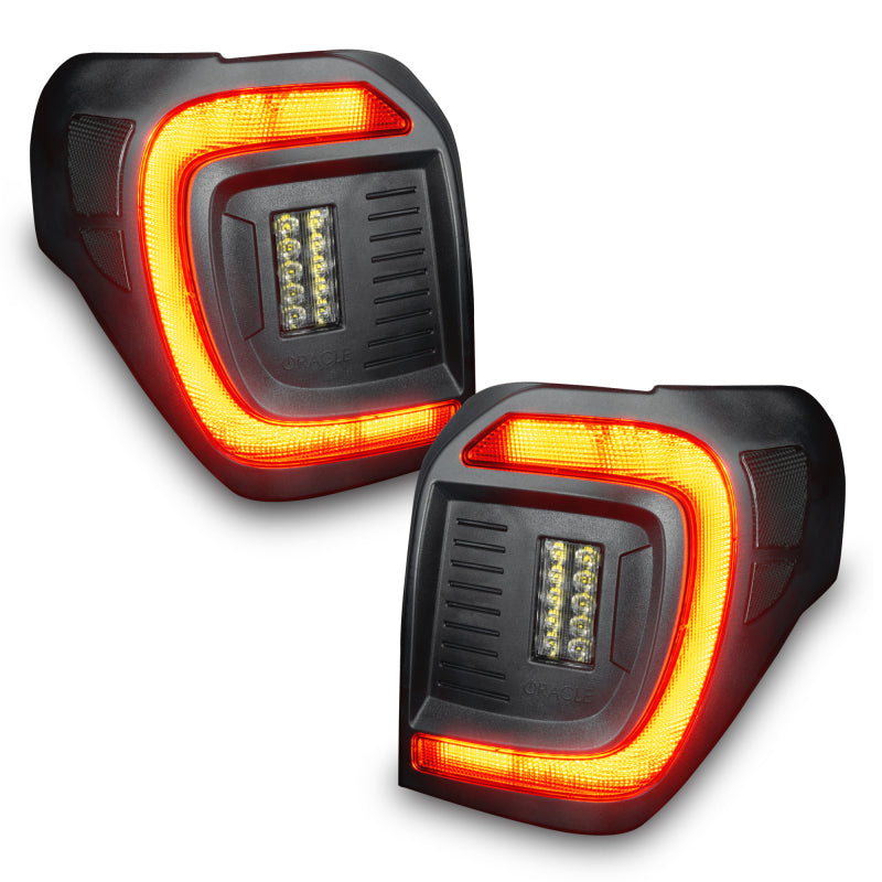 Oracle 14-23 Toyota 4Runner Black Series Lensless Flush Style LED Tail Lights - Tinted