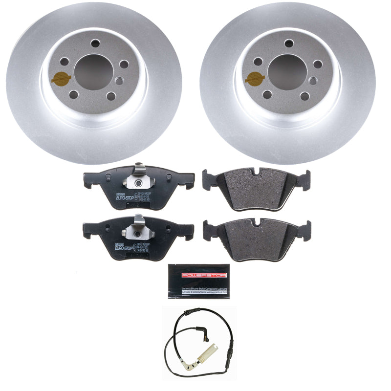Power Stop 11-15 BMW 740i Rear Euro-Stop Brake Kit