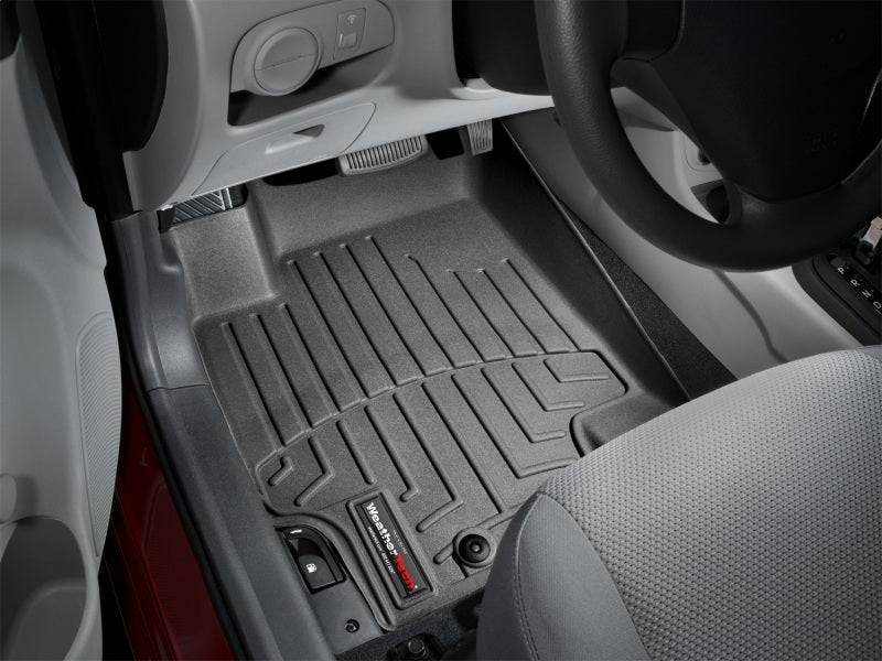 WeatherTech 06-11 Hyundai Accent Front FloorLiner - Black